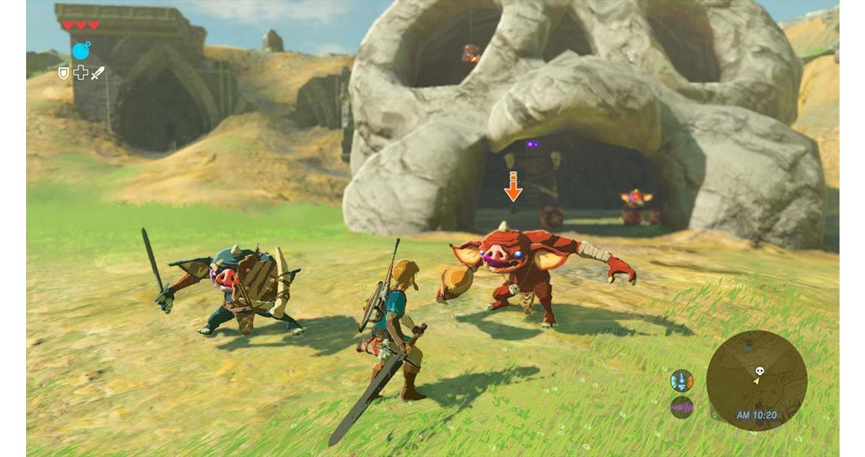 Nintendo Switch The Legend of Zelda Breath of The Wild