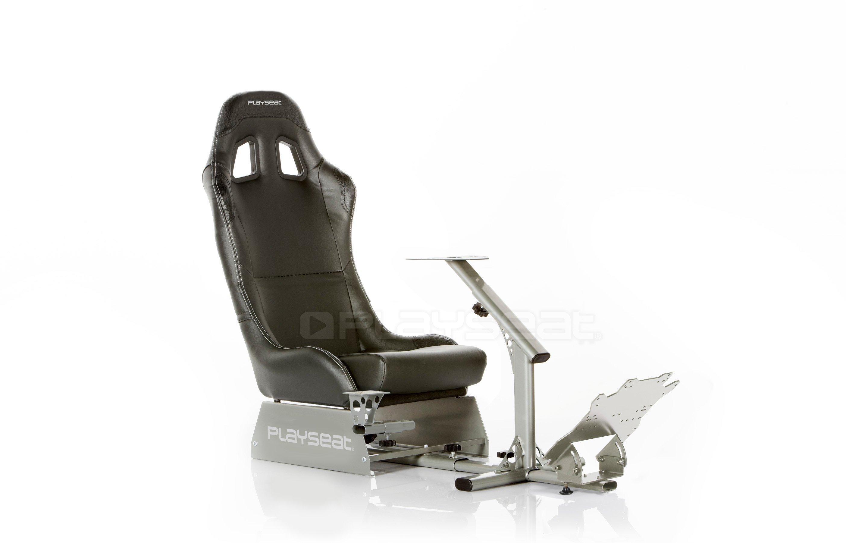 list item 1 of 6 Evolution Black Racing Chair