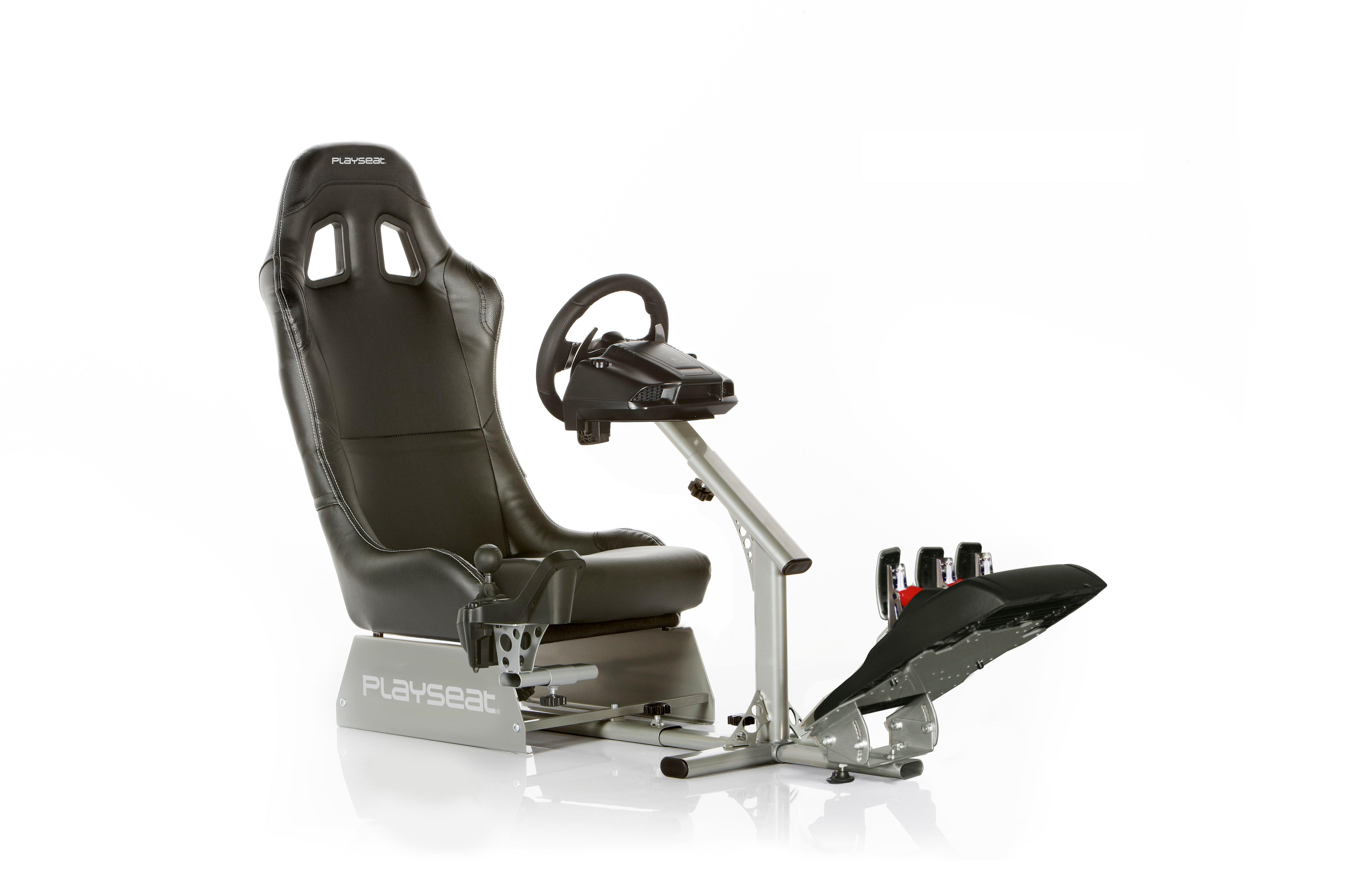 list item 4 of 6 Evolution Black Racing Chair