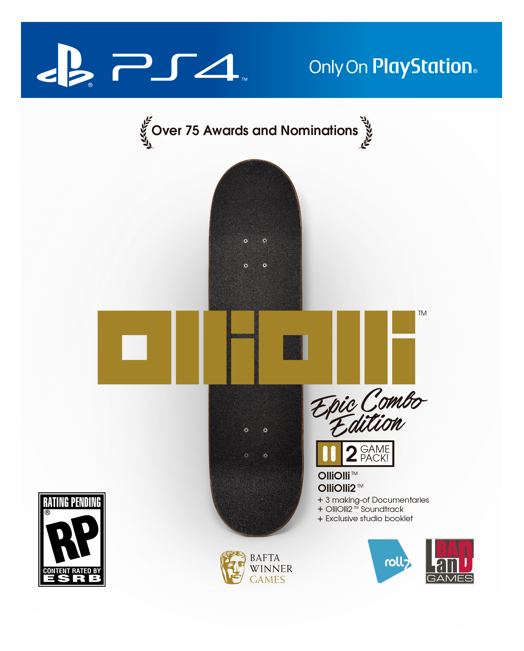 Olliolli Epic Combo Edition Playstation 4 Gamestop - 