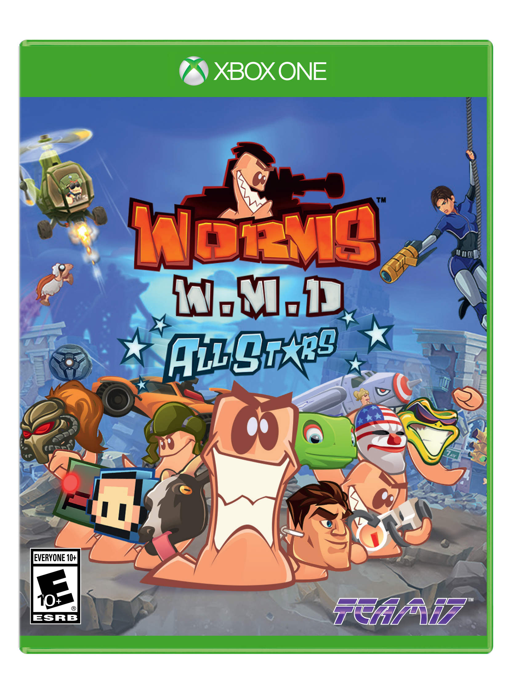 ontwikkelen schoonmaken bijvoeglijk naamwoord Worms W.M.D. All Stars - Xbox One | Xbox One | GameStop
