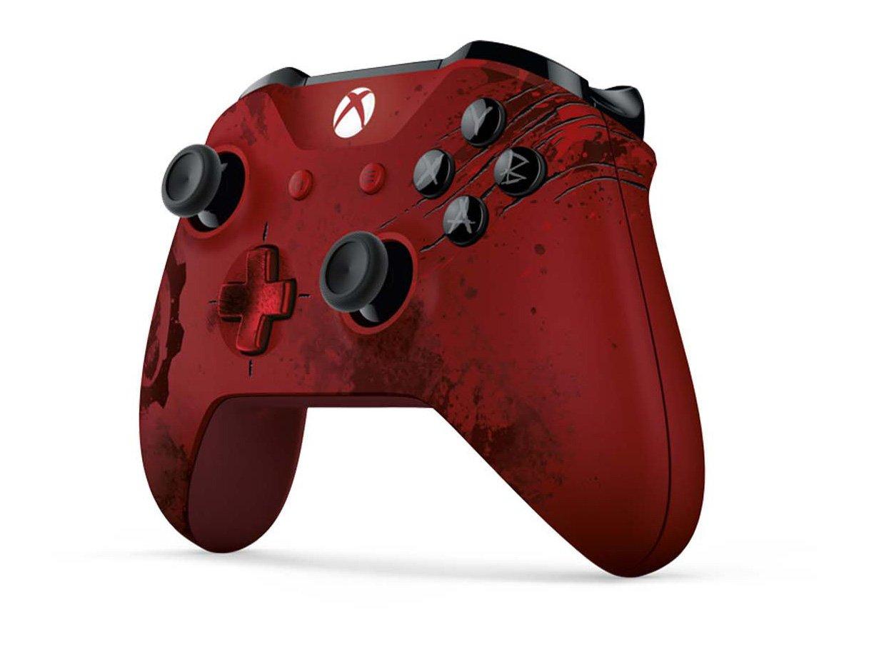 list item 3 of 13 Microsoft Xbox One Gears of War 4 Crimson Omen Limited Edition Wireless Controller