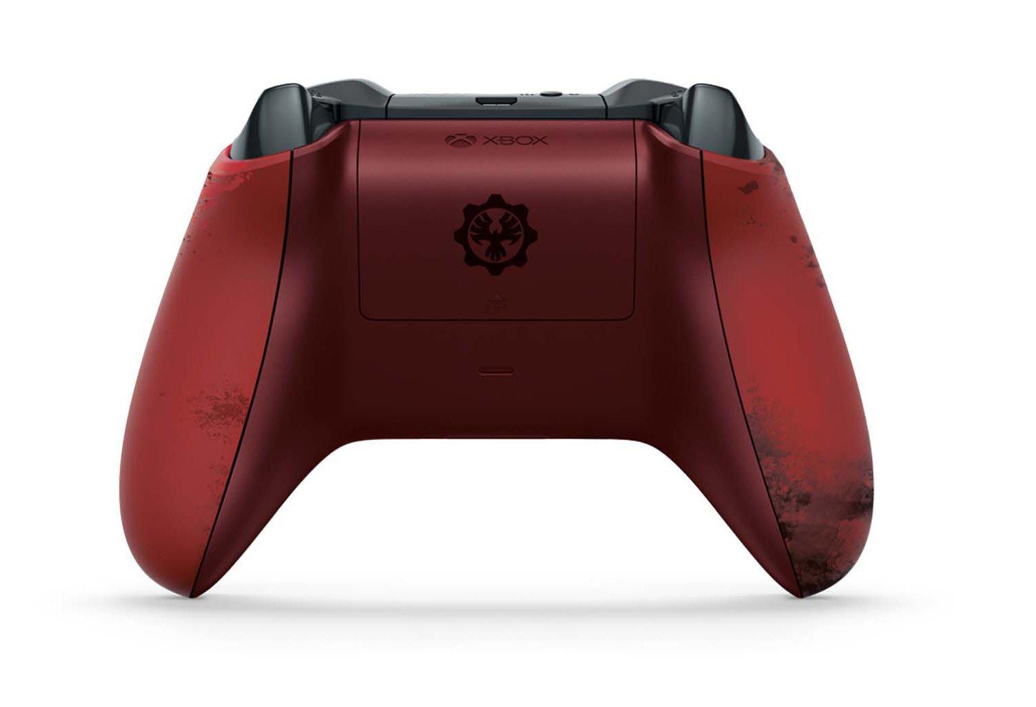 list item 8 of 13 Microsoft Xbox One Gears of War 4 Crimson Omen Limited Edition Wireless Controller