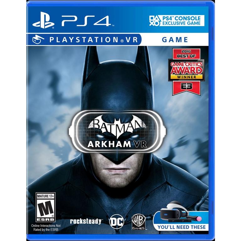 Inde I virkeligheden bestøver Batman: Arkham VR - PlayStation 4 | PlayStation 4 | GameStop