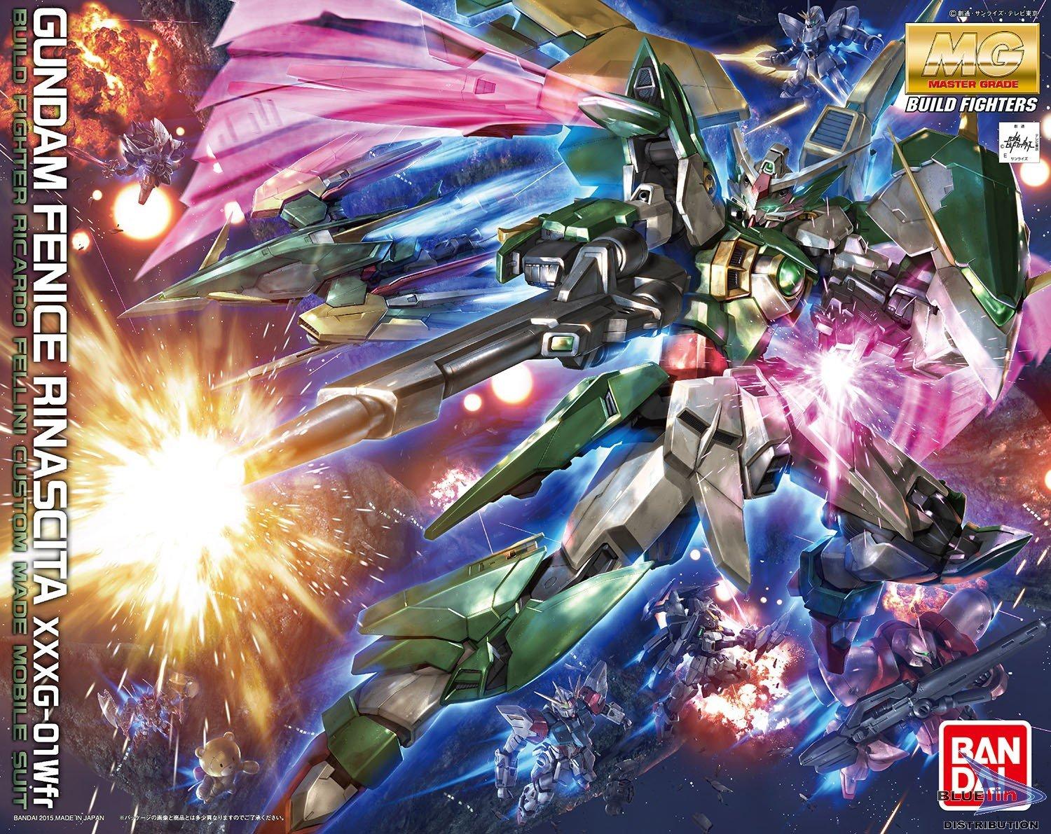 Gundam Build Fighters Gundam Fenice Rinascita Master Grade Build Fighters Model Kit Gamestop