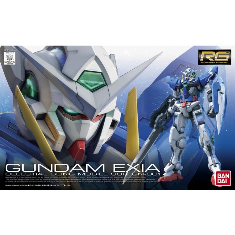 Mobile Suit Gundam 00 Gn 001 Gundam Exia Real Grade Model Kit Gamestop