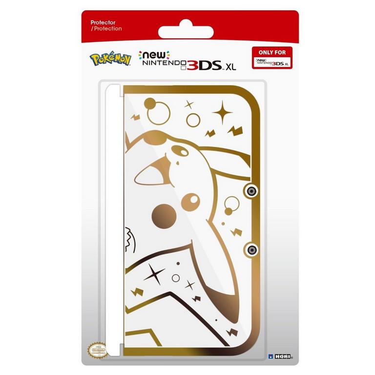 Pikachu Gold Protector Case For Nintendo New 3ds Xl Nintendo 3ds Gamestop