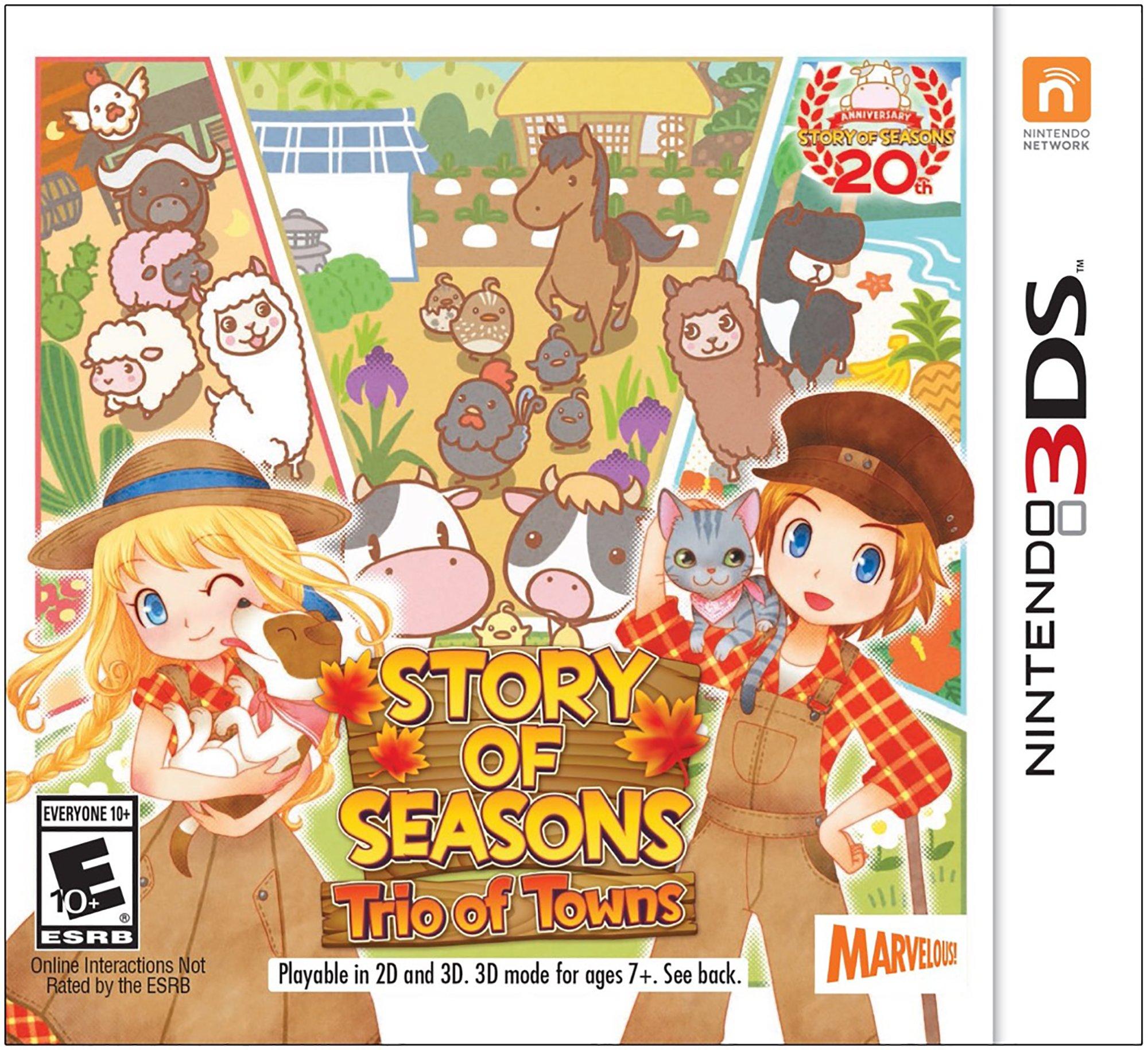 list item 1 of 1 Story of Seasons: Trio of Towns - Nintendo 3DS
