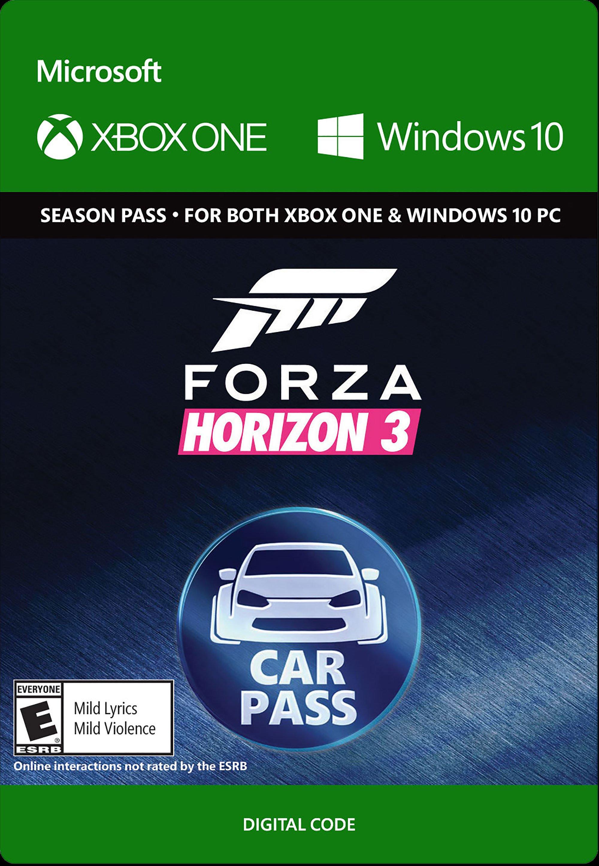 forza horizon 4 car pass code