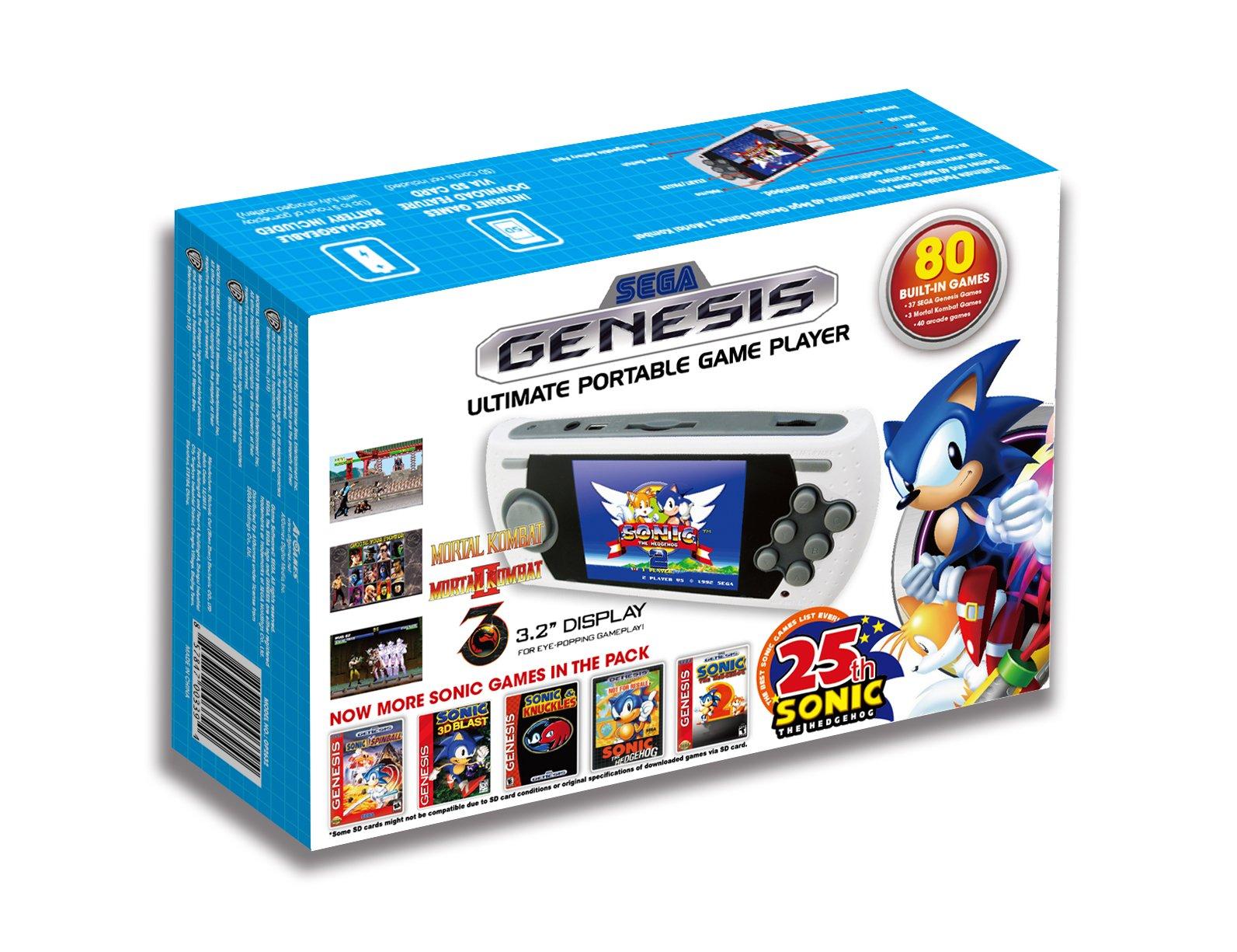 atgames sega genesis ultimate portable game player