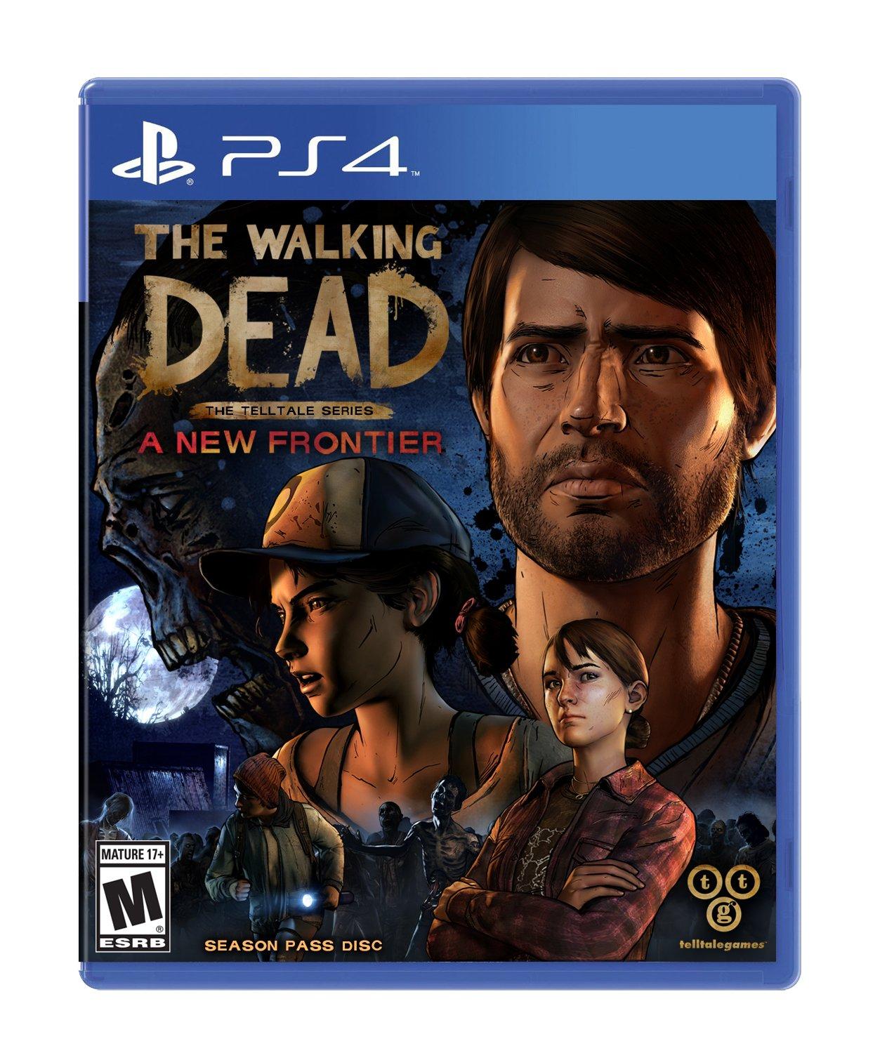 The Walking Dead - TellTale Series- Game Lot Of 1, 2, & A New Frontier - PS4