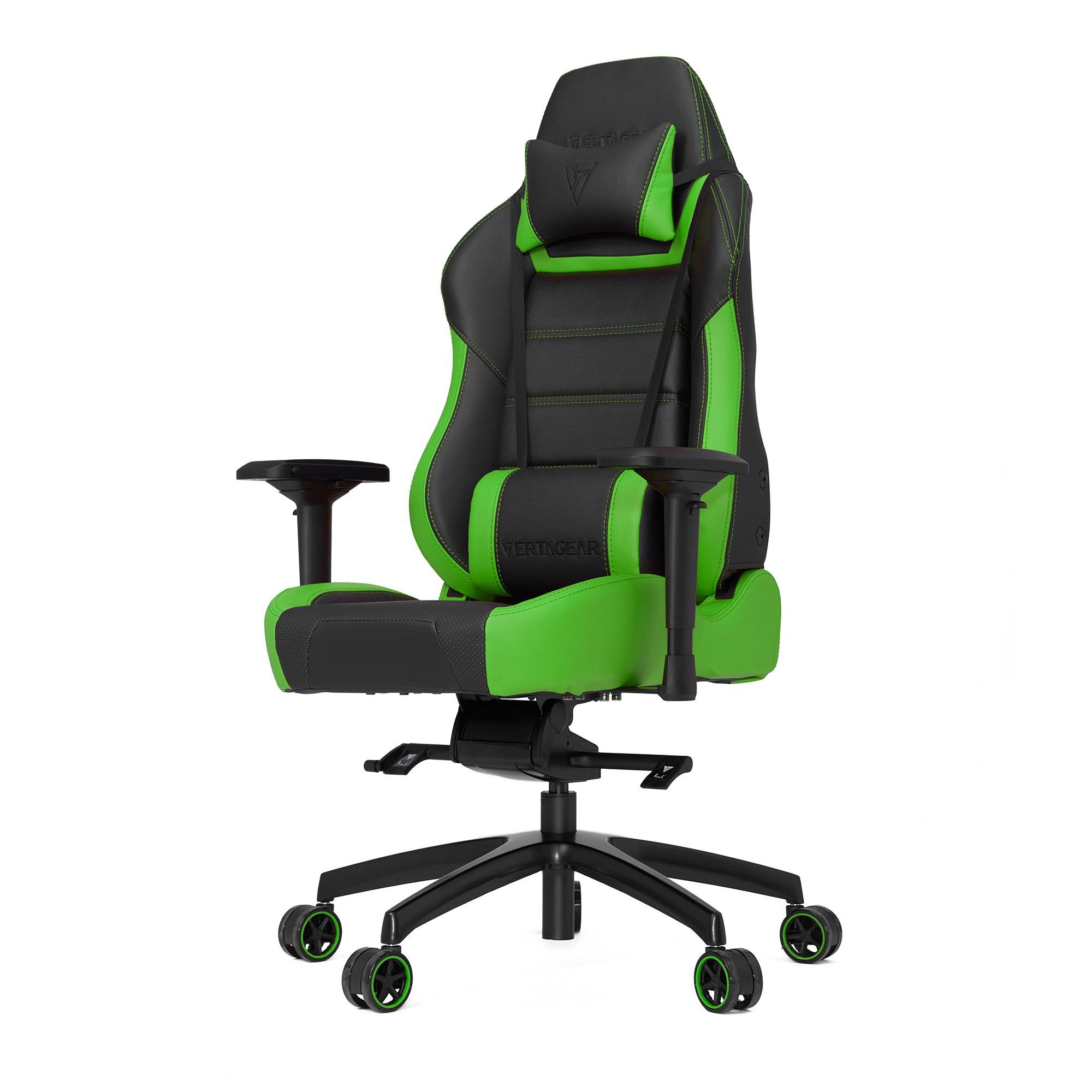 list item 1 of 1 Vertagear PL6000 Black and Green Gaming Chair