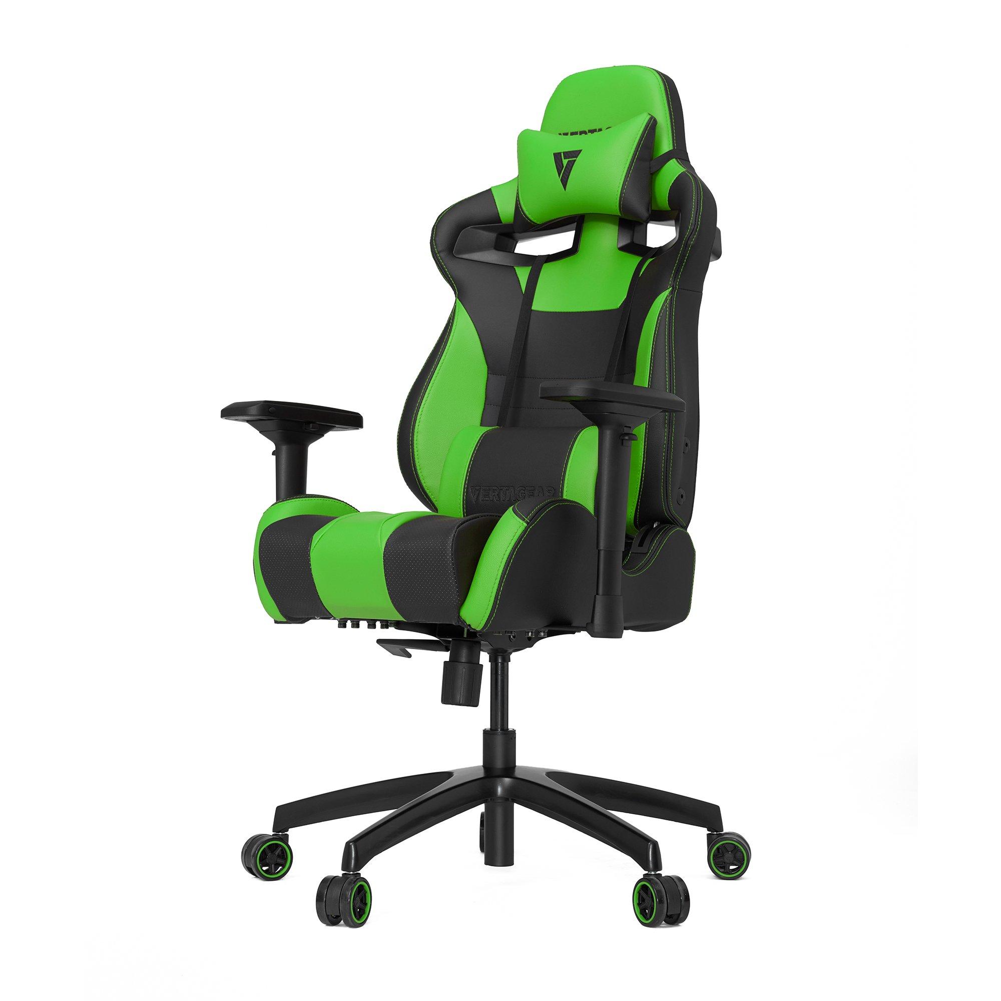 S Line Sl4000 Black And Green Gaming Chair Gamestop