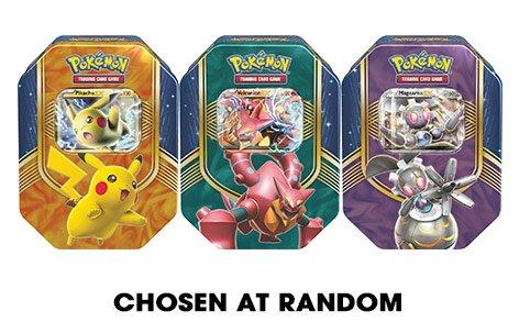 Pokemon Trading Card Game Battle Heart Tin Assortment Gamestop