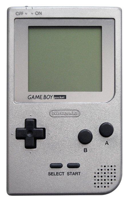 Nintendo Game Boy Pocket Silver Game Boy Gamestop