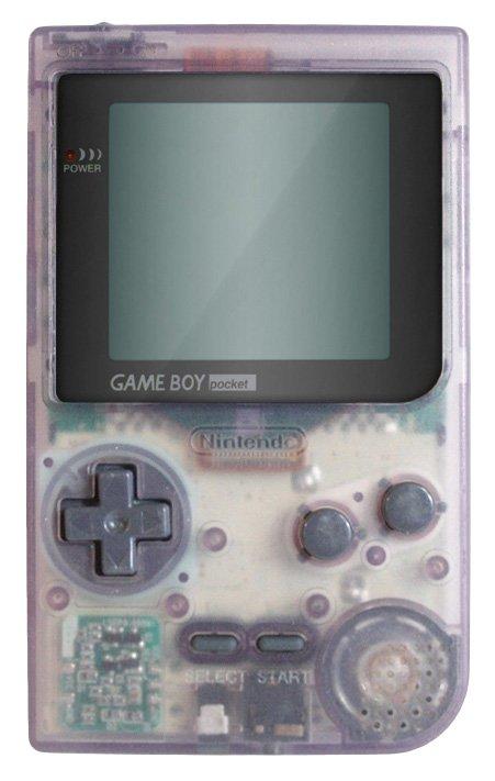 Nintendo Game Boy Pocket Clear Game Boy Gamestop