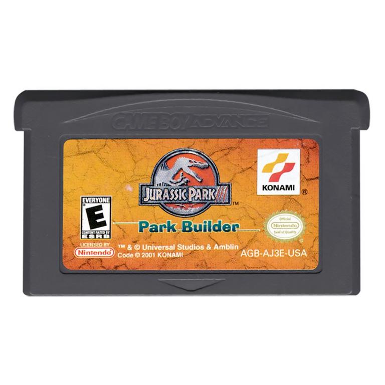 【中古】「未使用品」Jurassic Park 3: Park Builder / Game Jurassic Park 3: Park Builder - Game Boy Advance | Konami | GameStop