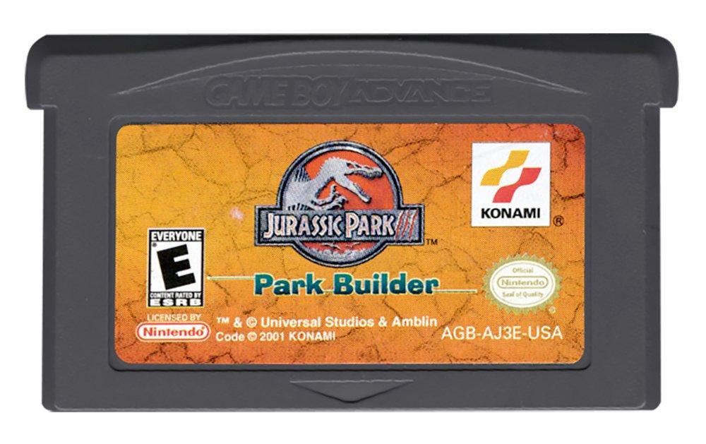 Jurassic Park III Park Builder Game Boy Advance