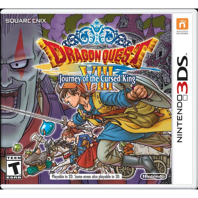 ドラゴンクエストVIII 3DS Dragon Quest VIII: Journey of the Cursed King - Nintendo 3DS