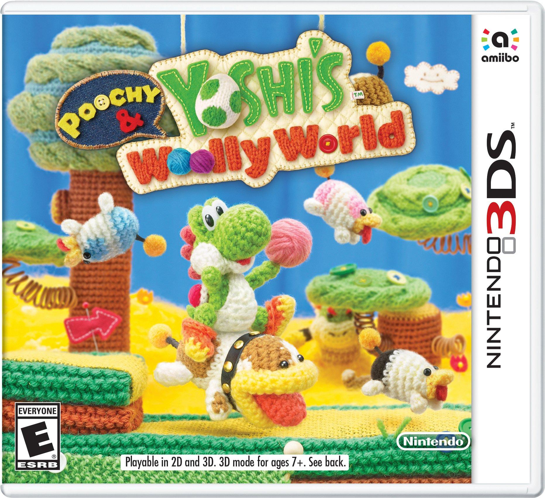 Poochy and Yoshi's Woolly World - Nintendo 3DS, Pre-Owned