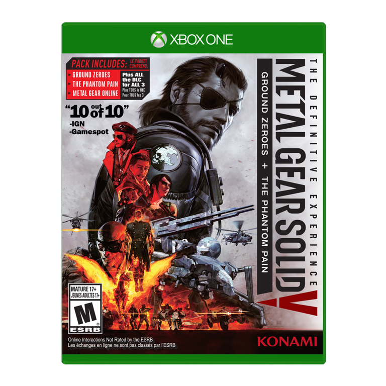 Metal Gear Solid V: The Definitive Experience Konami GameStop