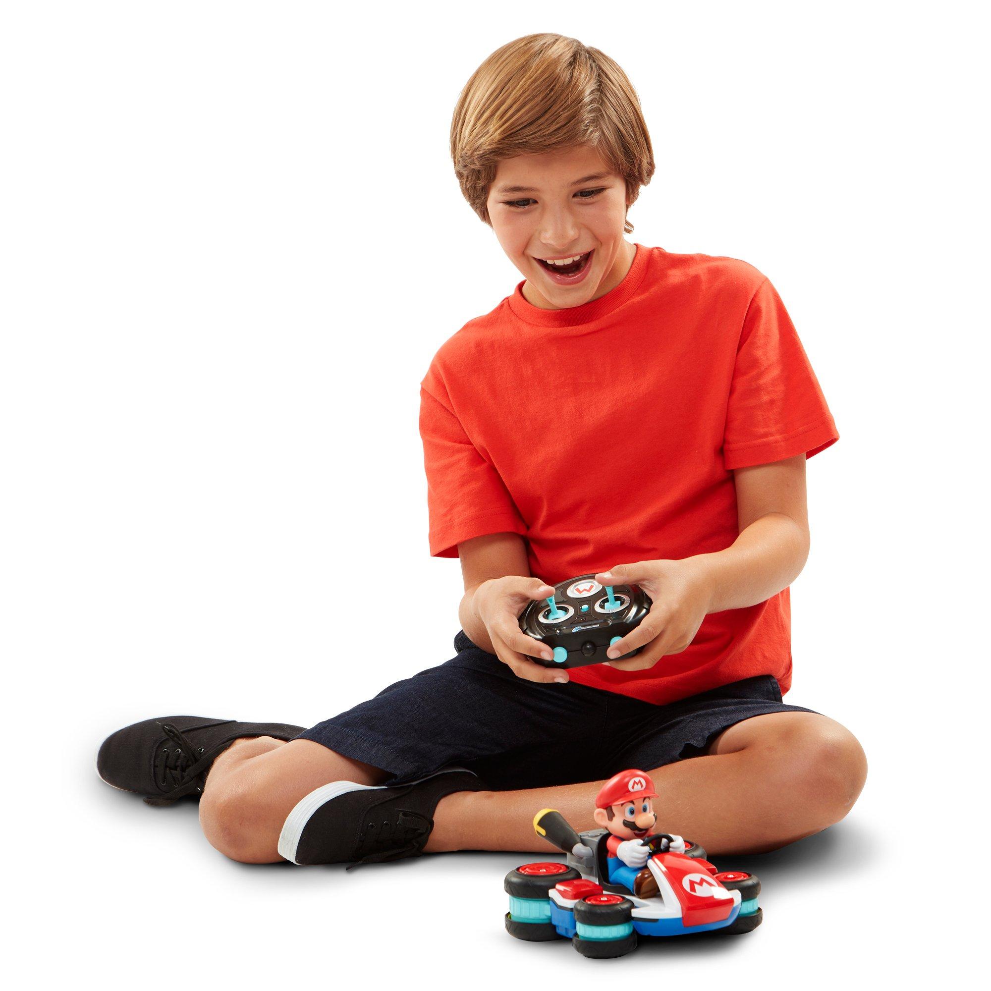 Super Mario 02497 Nintendo Super Mario Kart 8 Mario Anti-Gravity Mini RC  Racer 2.4Ghz