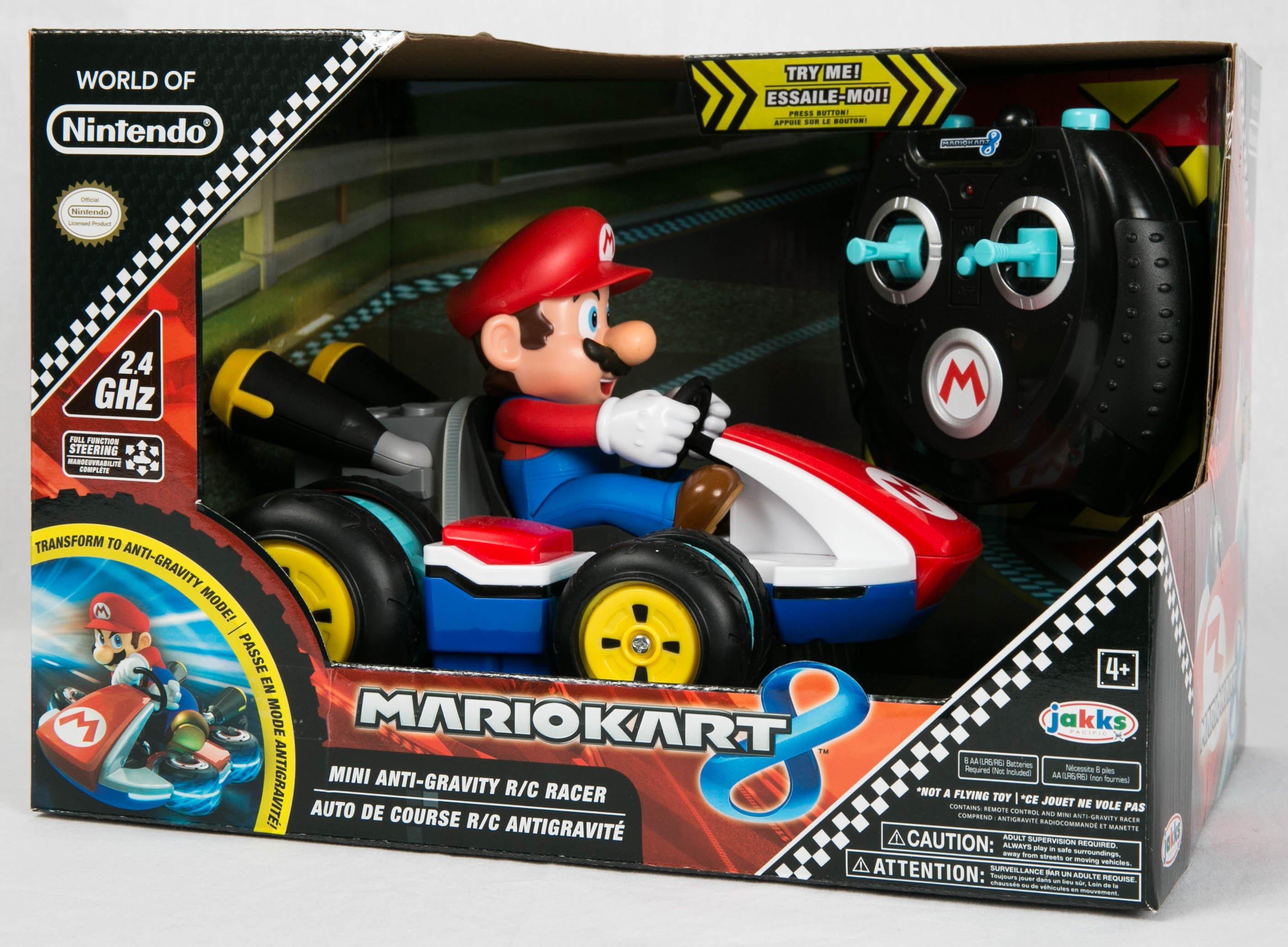 Jakks Pacific Mario Kart 8 Mini Anti Gravity R C Racer GameStop