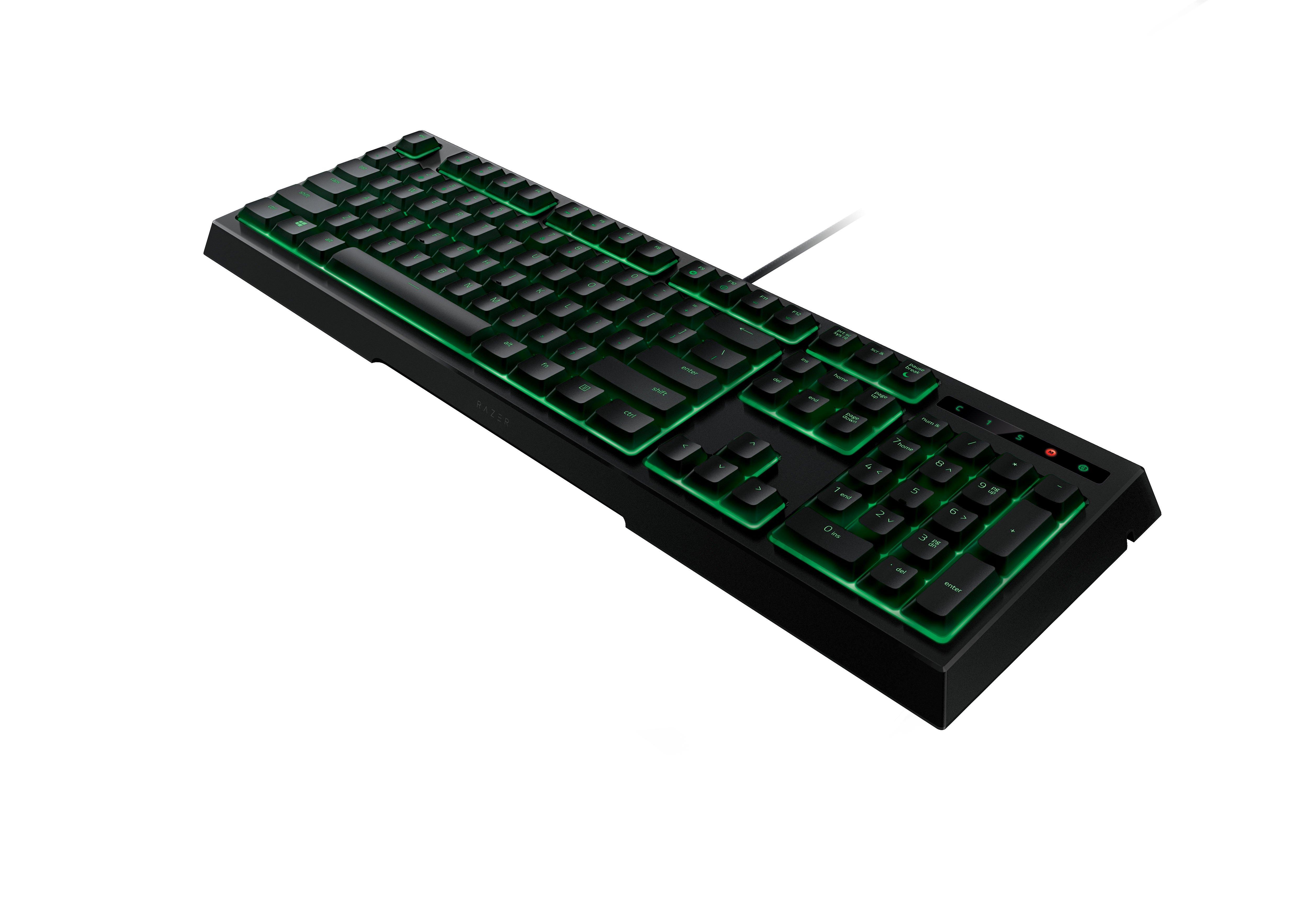 Razer Ornata Mecha-Membrane Gaming Keyboard with Wrist Rest