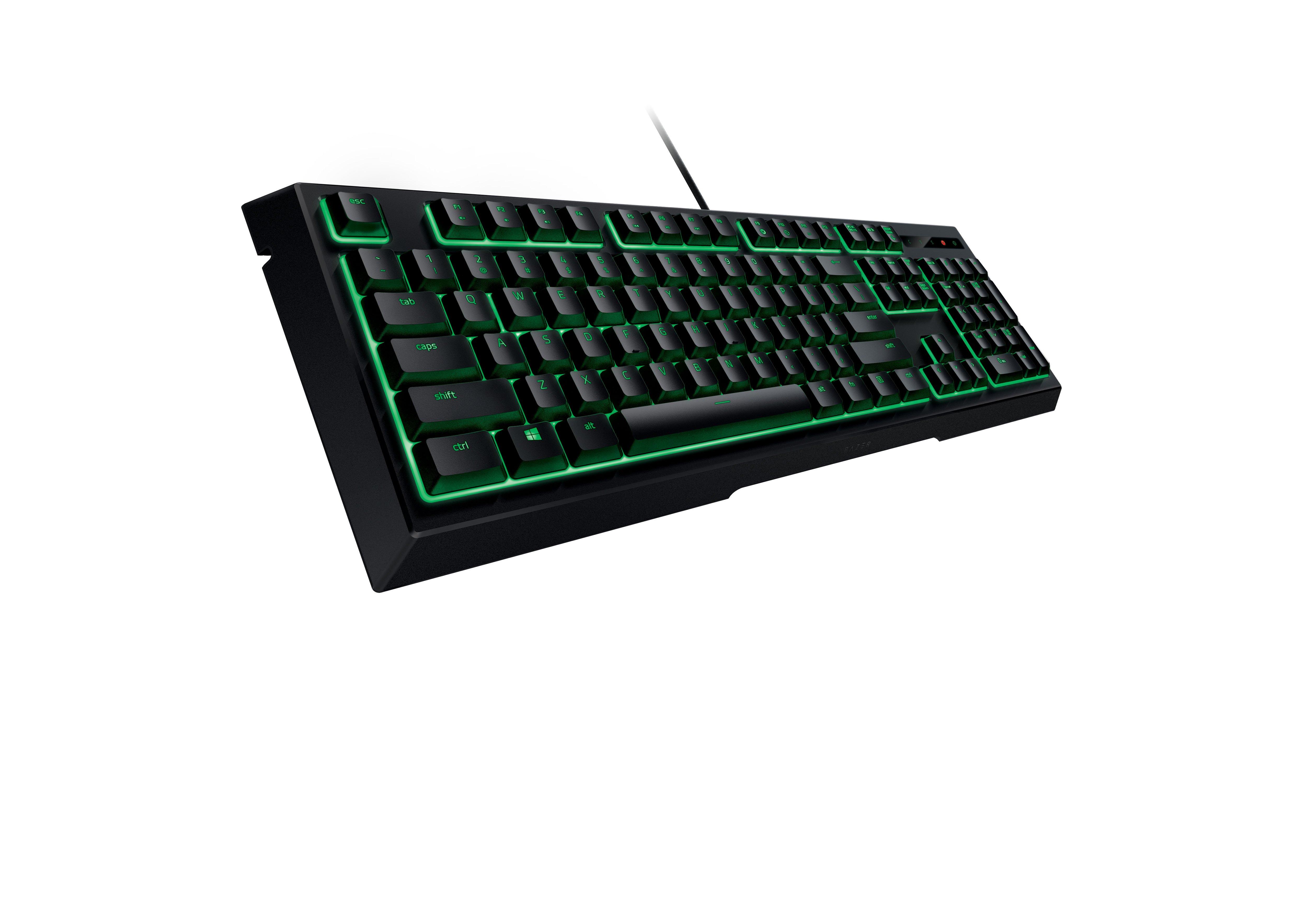 Razer Ornata MechaMembrane Gaming Keyboard with Wrist Rest
