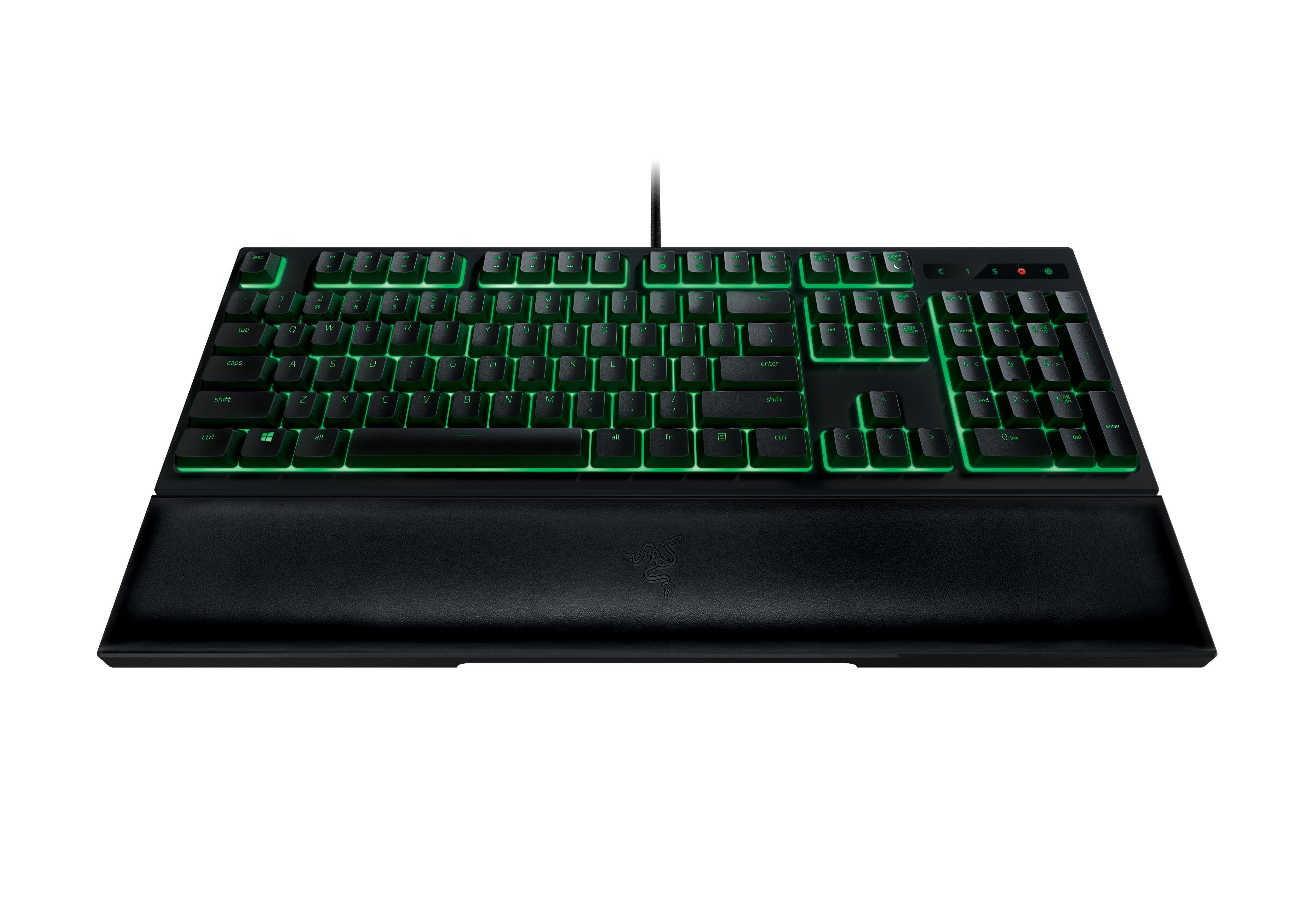 Razer Ornata Mecha-Membrane Gaming Keyboard with Wrist Rest