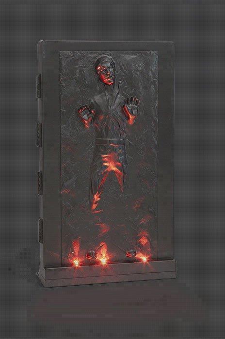 Star Wars Han Solo In Carbonite 3d Wall Sculpture Gamestop