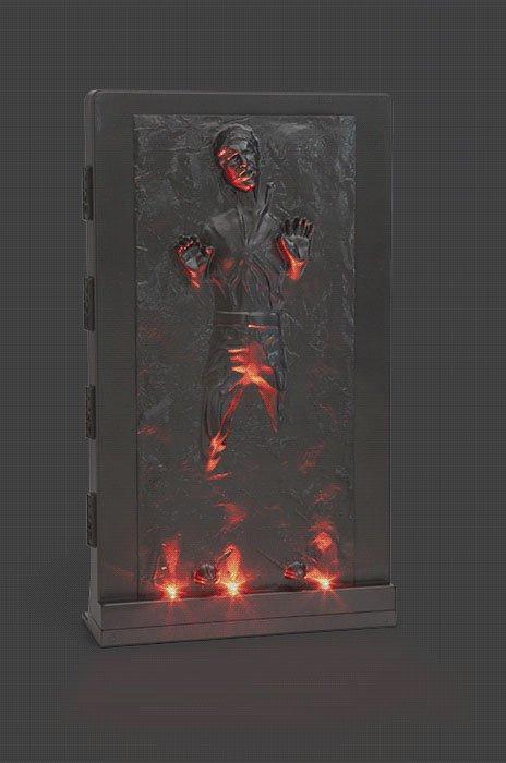 Star Wars Han Solo In Carbonite 3d Wall Sculpture Gamestop