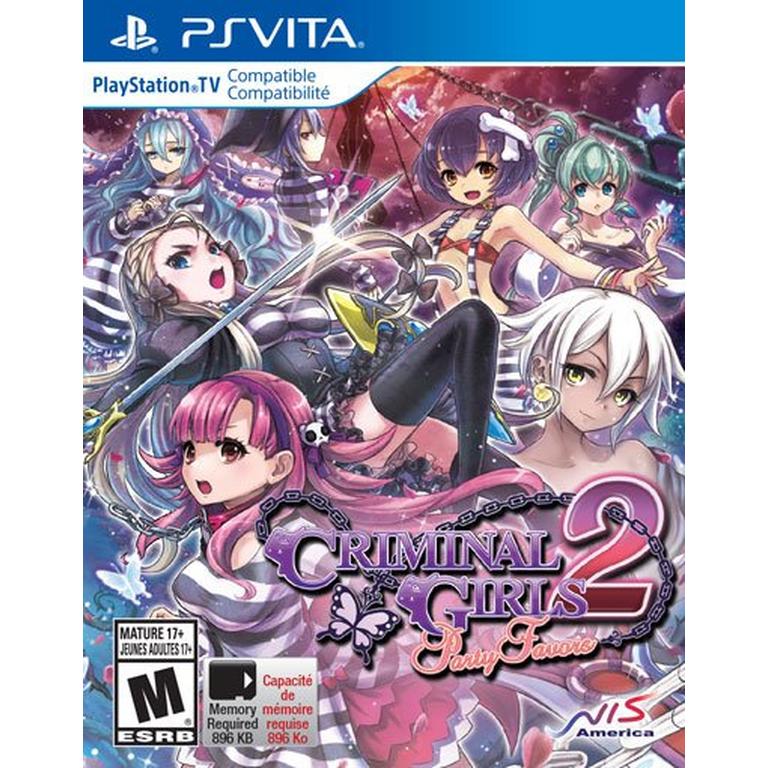 Criminal Girls 2: Party Favors - PS Vita