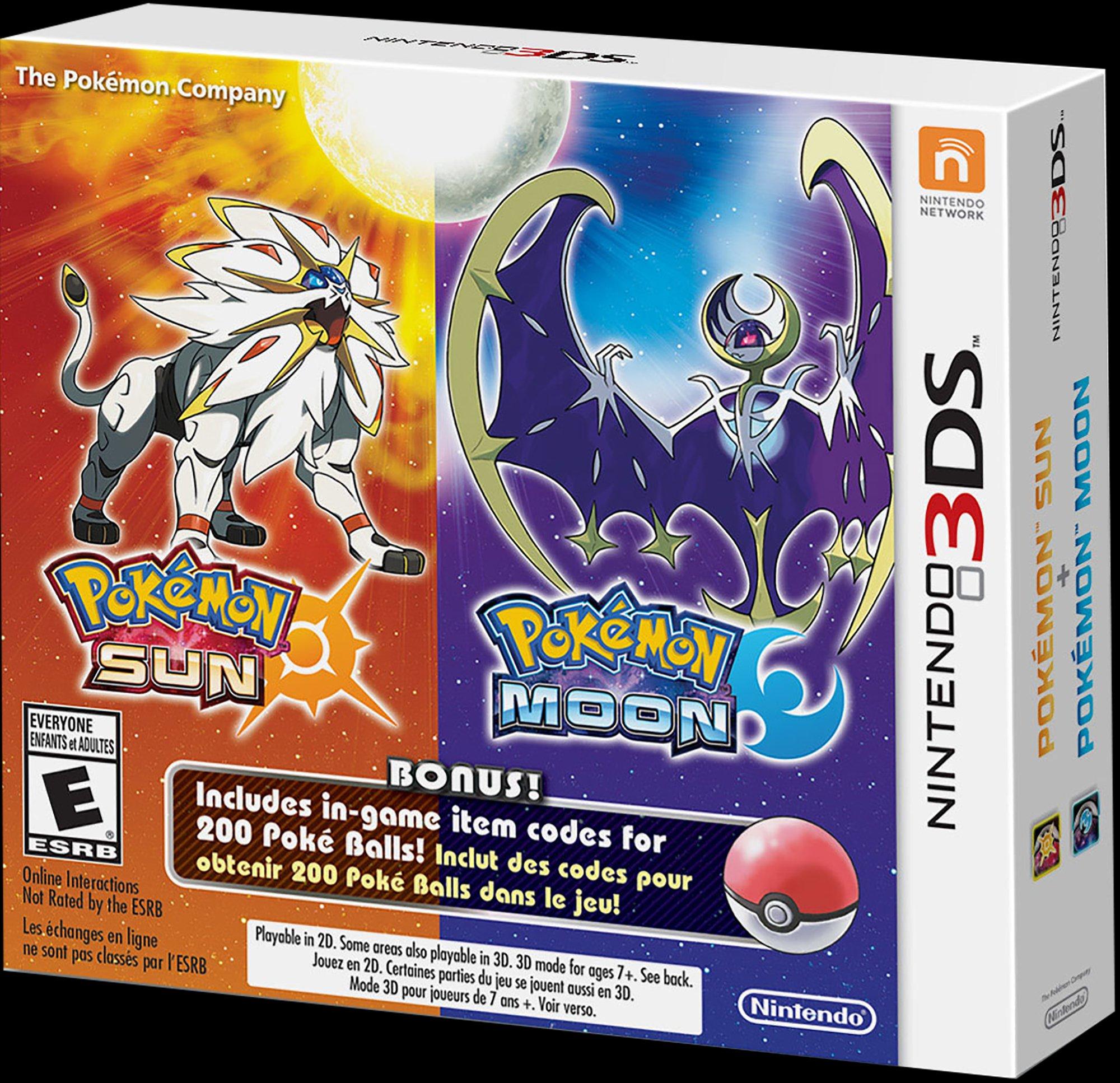 can you get pokemon sun and moon on nintendo switch