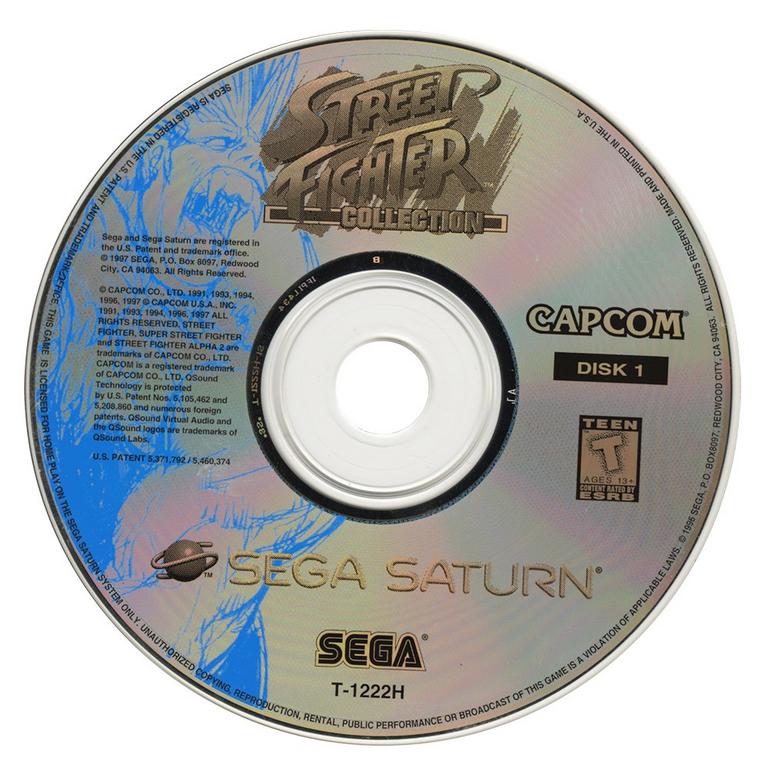 Street Fighter Collection - Sega Saturn