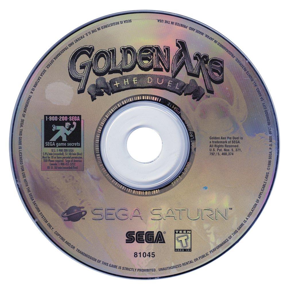 Golden Axe: The Duel - Sega Saturn