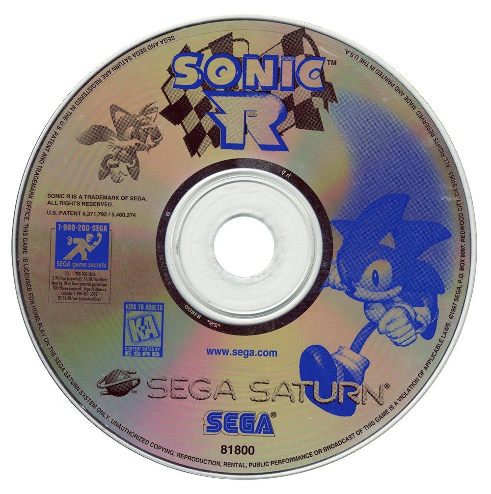  Sonic R : MADE FOR SEGA PC FOR COMPUTER PC CD-ROMS