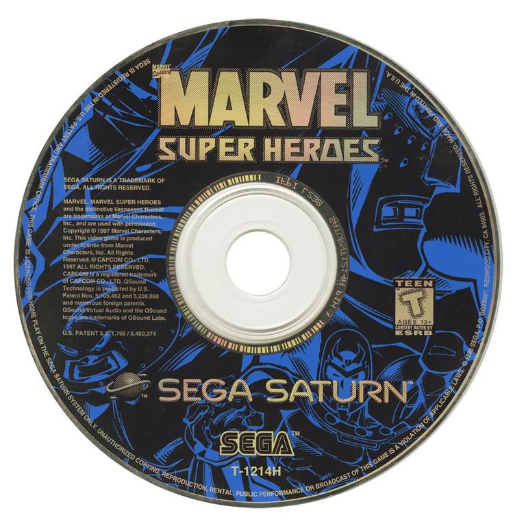 Marvel Super Heroes - Sega Saturn | Capcom | GameStop