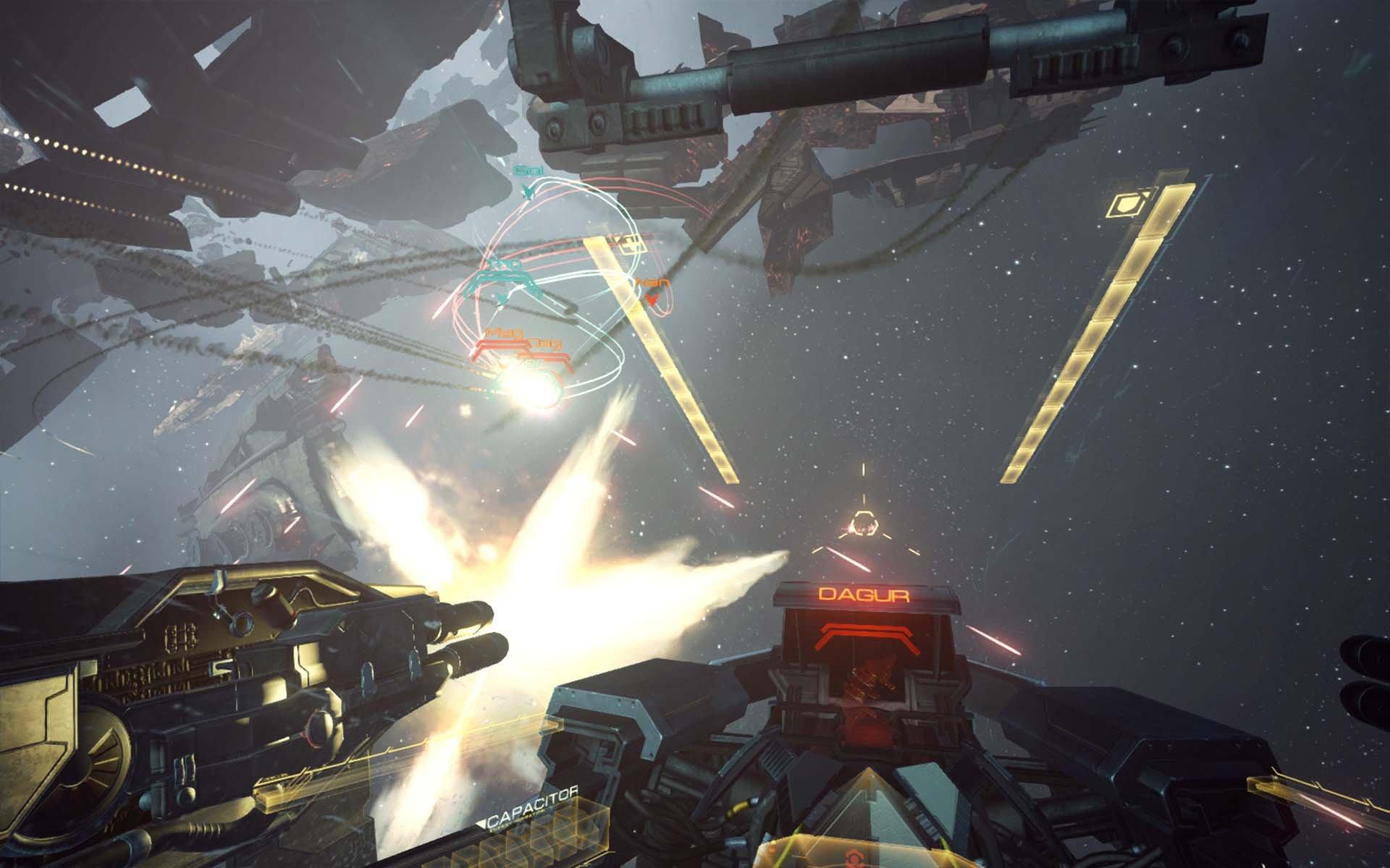 Jogo Midia Fisica Eve Valkyrie Playstation 4