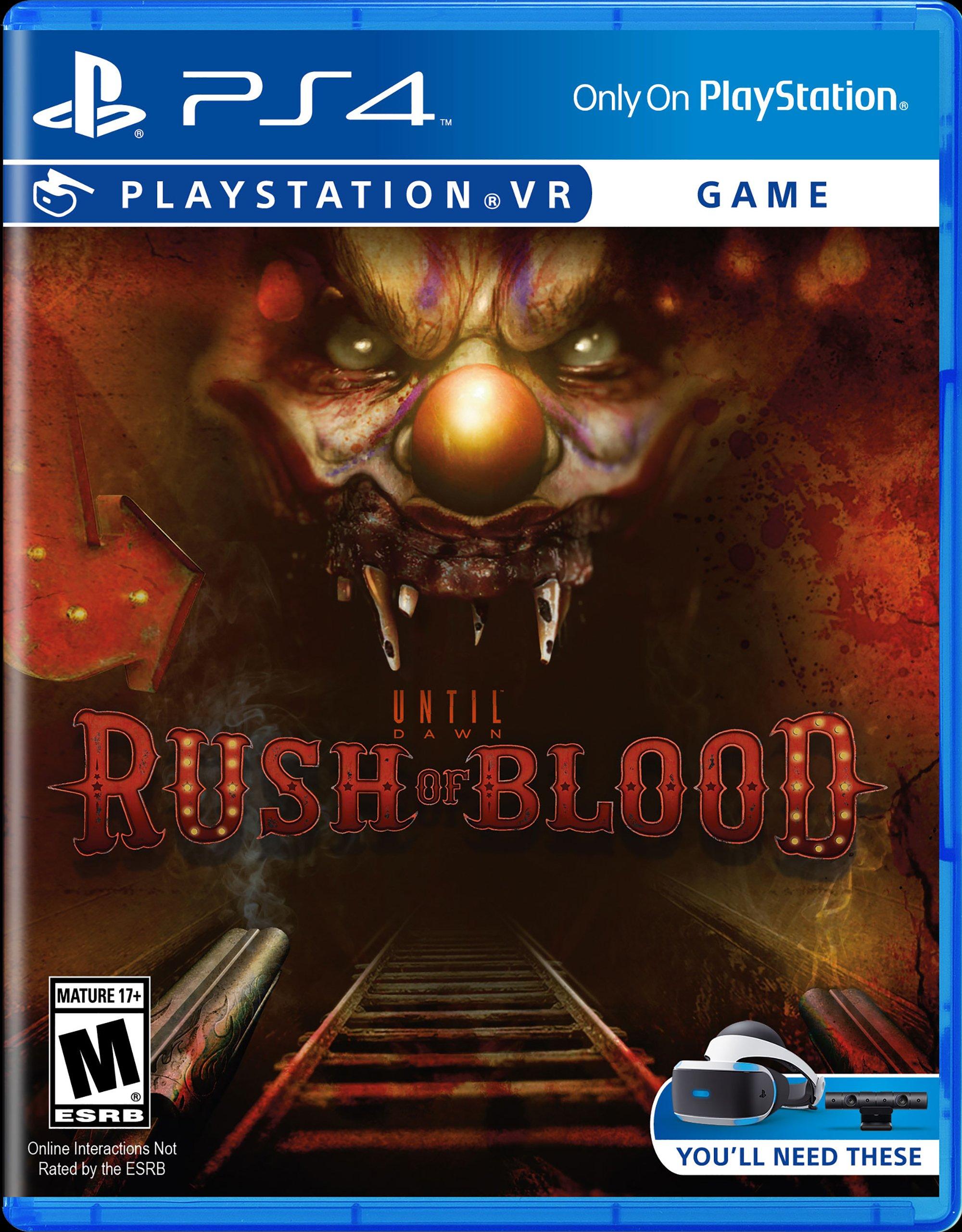 Rush ps4. Игра until Dawn Rush of Blood на ps4. Ps4 VR игры.
