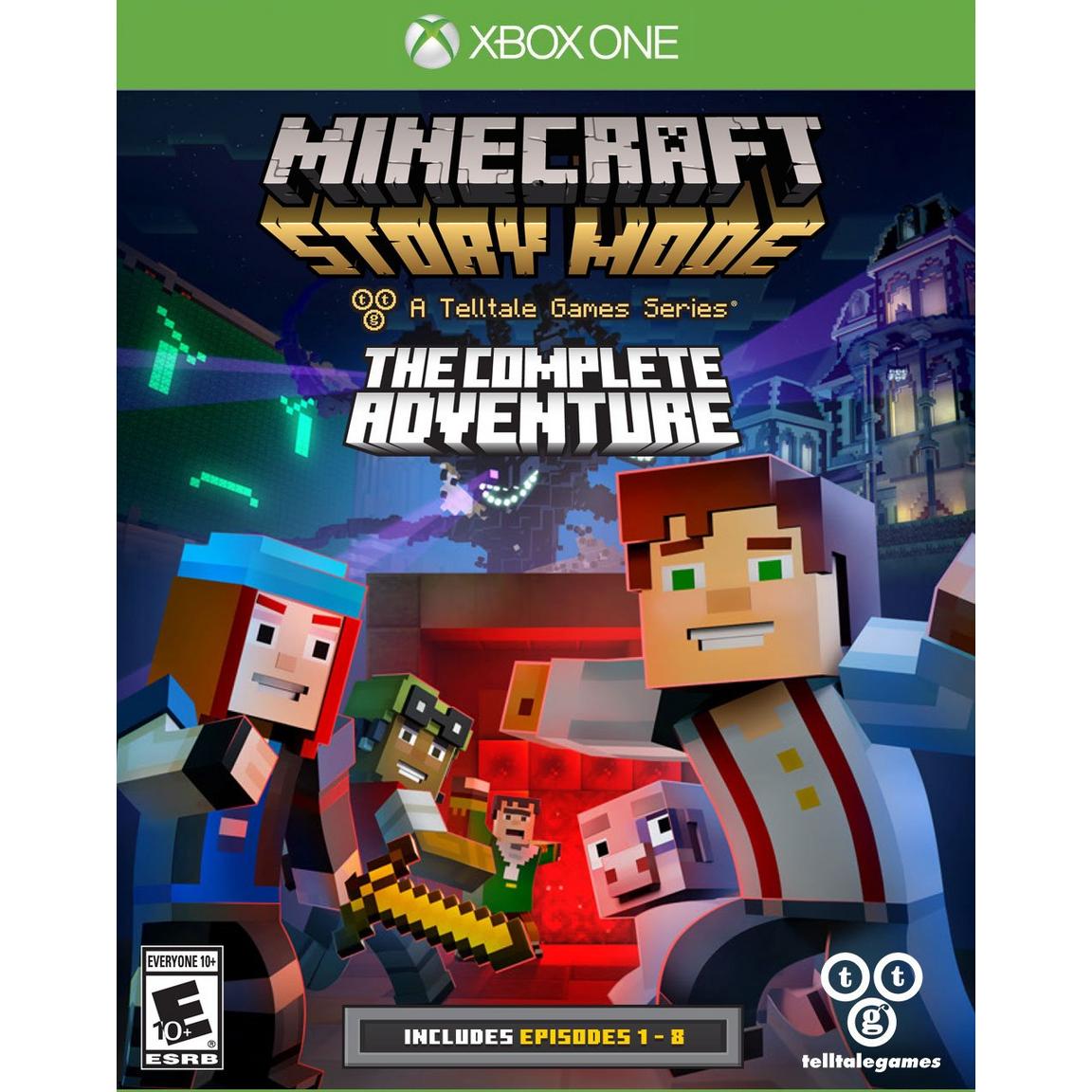 Minecraft: Story Mode The Complete Adventure - Xbox One, Pre-Owned -  Telltale Games