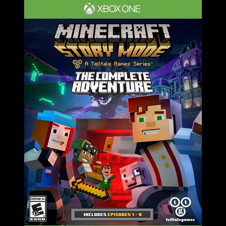 Minecraft Story Mode The Complete Adventure Xbox One Gamestop