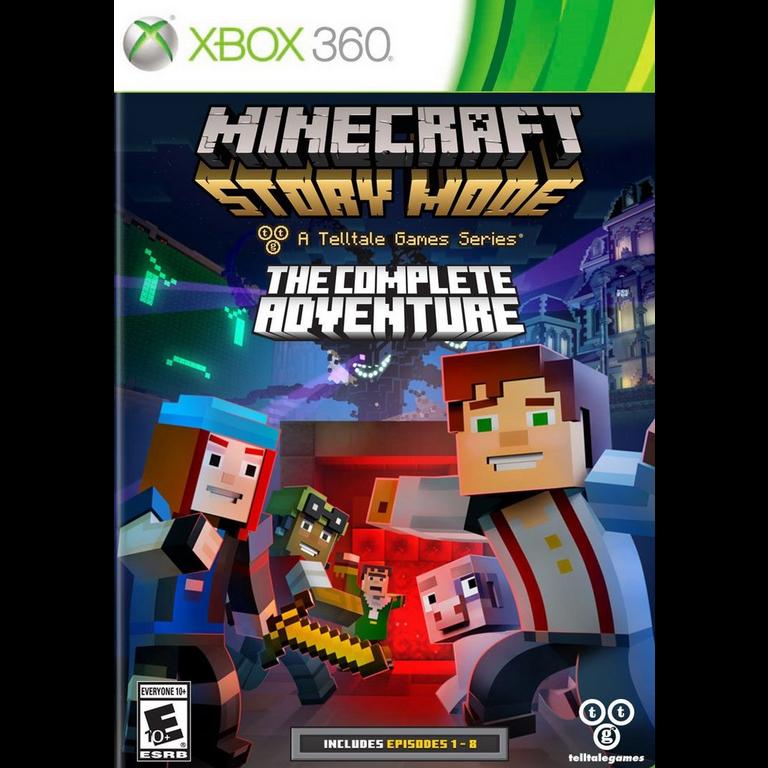 Minecraft Story Mode The Complete Adventure Xbox 360 Gamestop