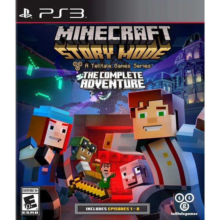 Gentleman vriendelijk oogst Deter Minecraft: Story Mode The Complete Adventure - PlayStation 3 | PlayStation 3  | GameStop
