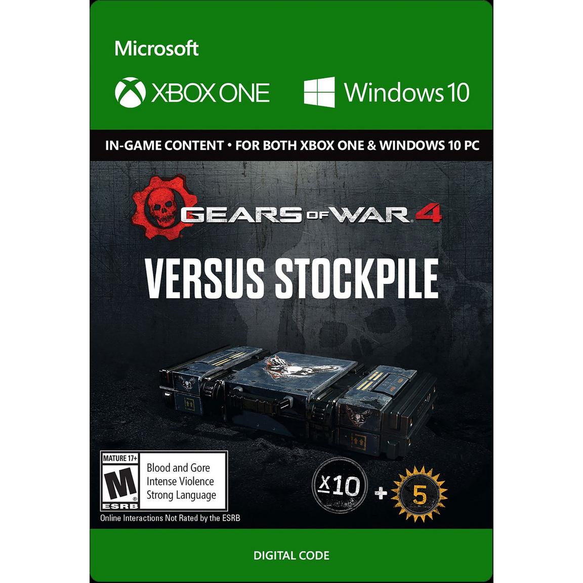 Gears of War 4: Versus Stockpile DLC - Xbox One, Digital