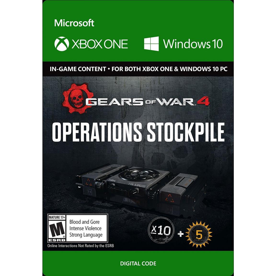 Gears of War 4: Operations Stockpile DLC - Xbox One, Digital