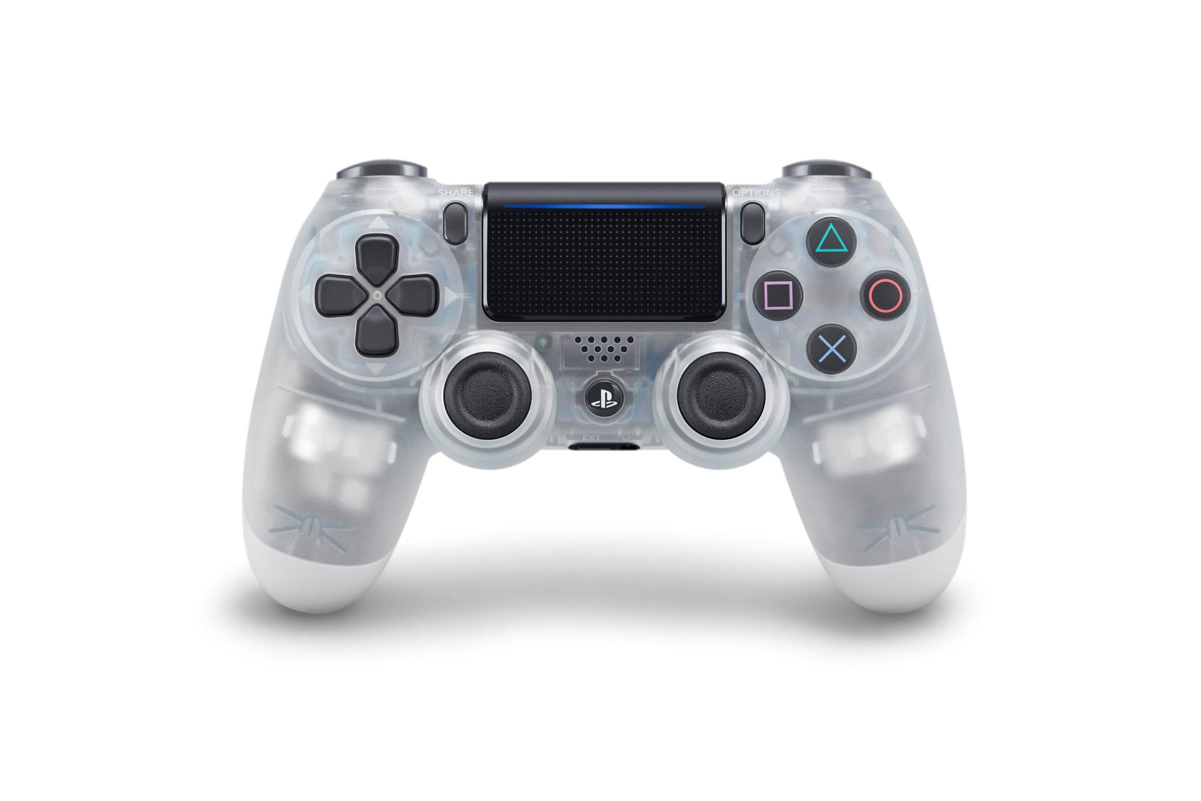 black and white ps4 controller