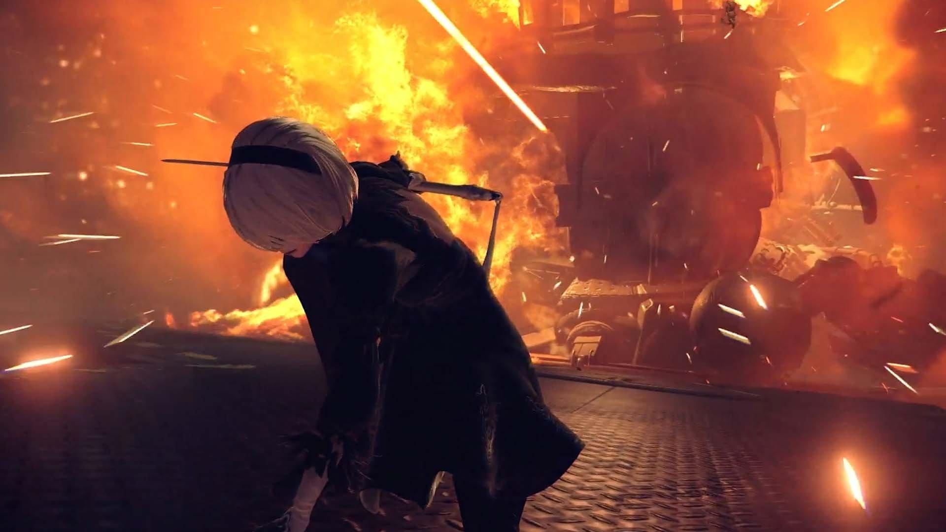 Nier Automata on the Switch was meant to be: it's the best game to