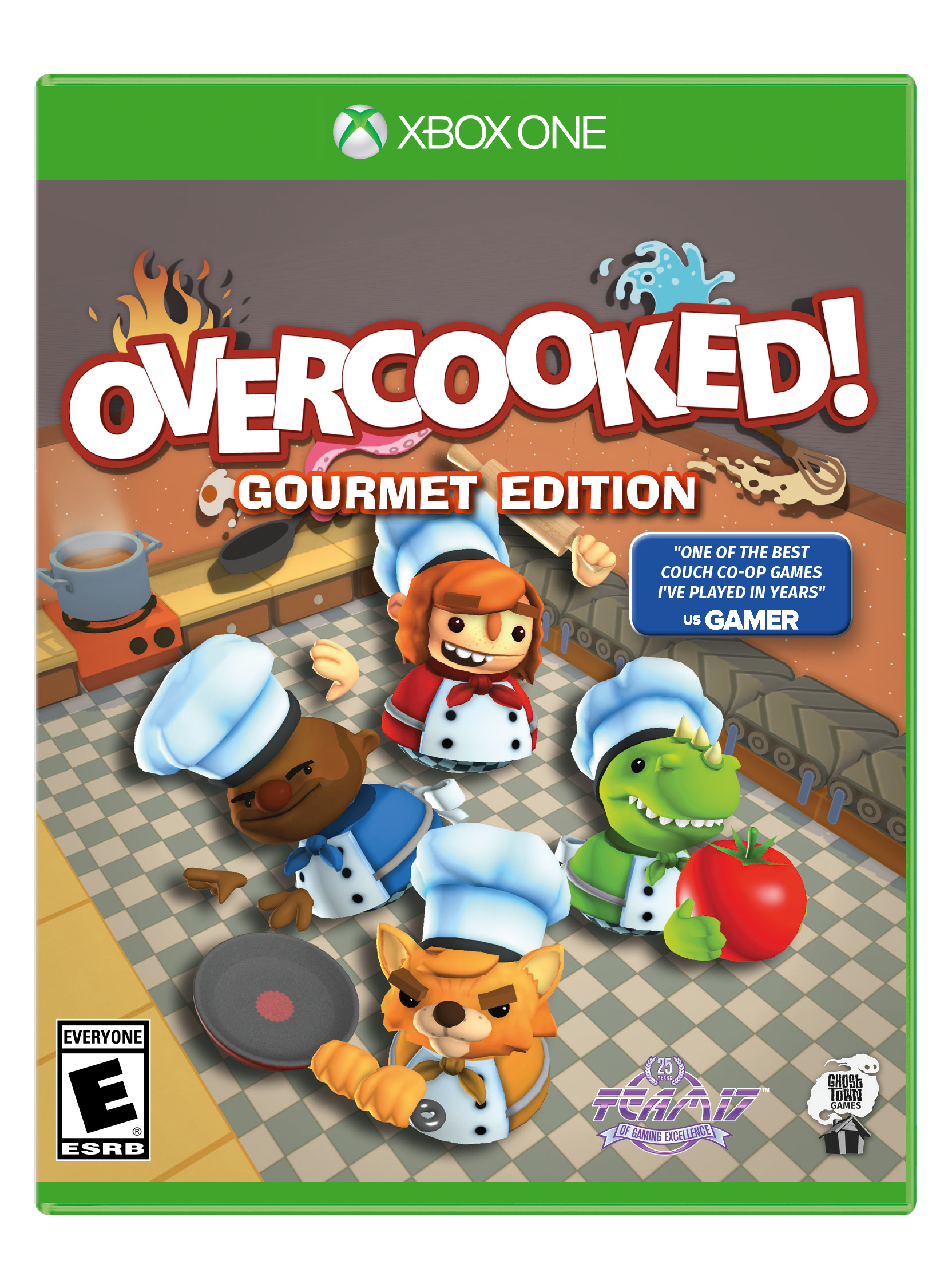 Overcooked - PC, Xbox One e PS4 - EXPANSÃO DE NATAL - FOGO