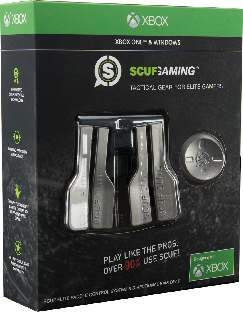 Scuf Distribution Other Xbox One SCUF Elite Paddle Control Kit Available At GameStop Now!